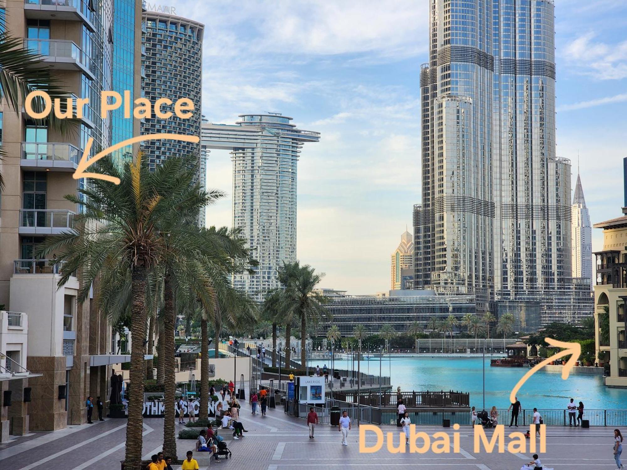 Downtown Oasis, Burj Khalifa Views, Luxury Amenities Apartment Дубай Екстериор снимка